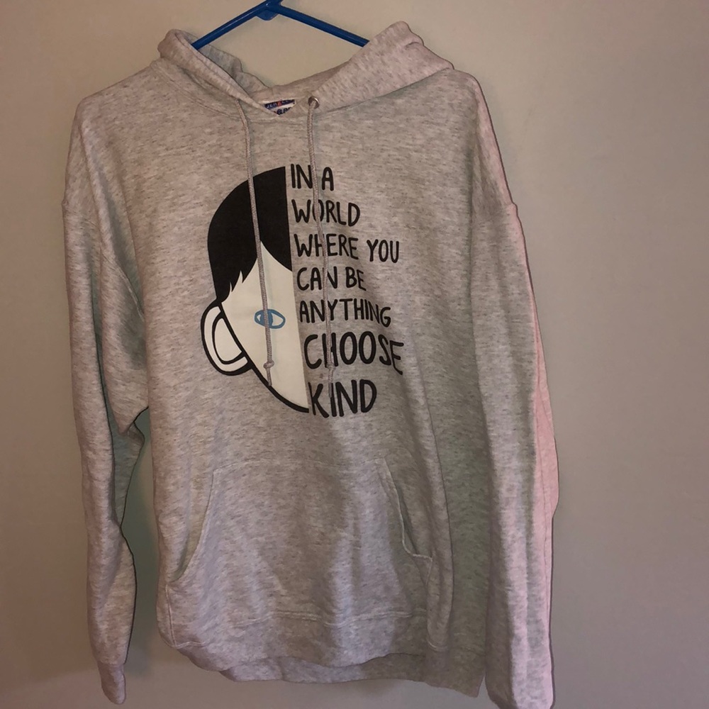 Hoodie with the Wonder movie saying !